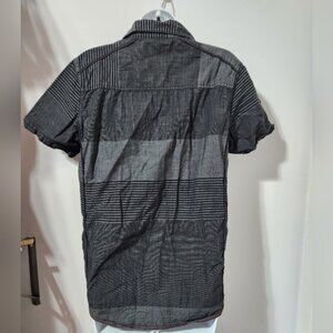 Dark Black button up shirt